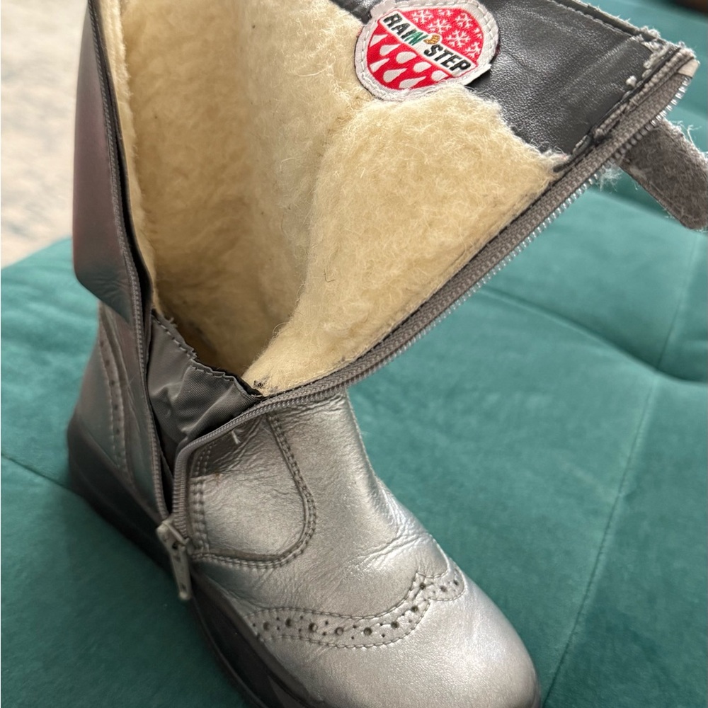 Naturino Silver Kids Boots